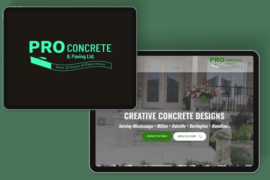 proconcrete-and-paving-ltd.-over-35-years-of-experience-website-mockup